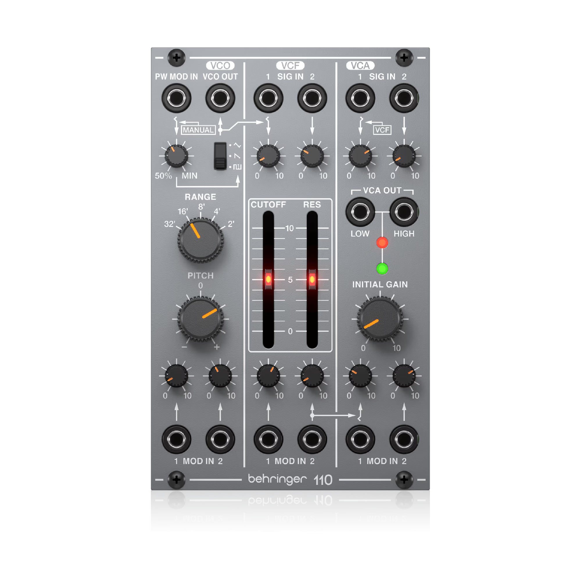 110 VCO/VCF/VCA