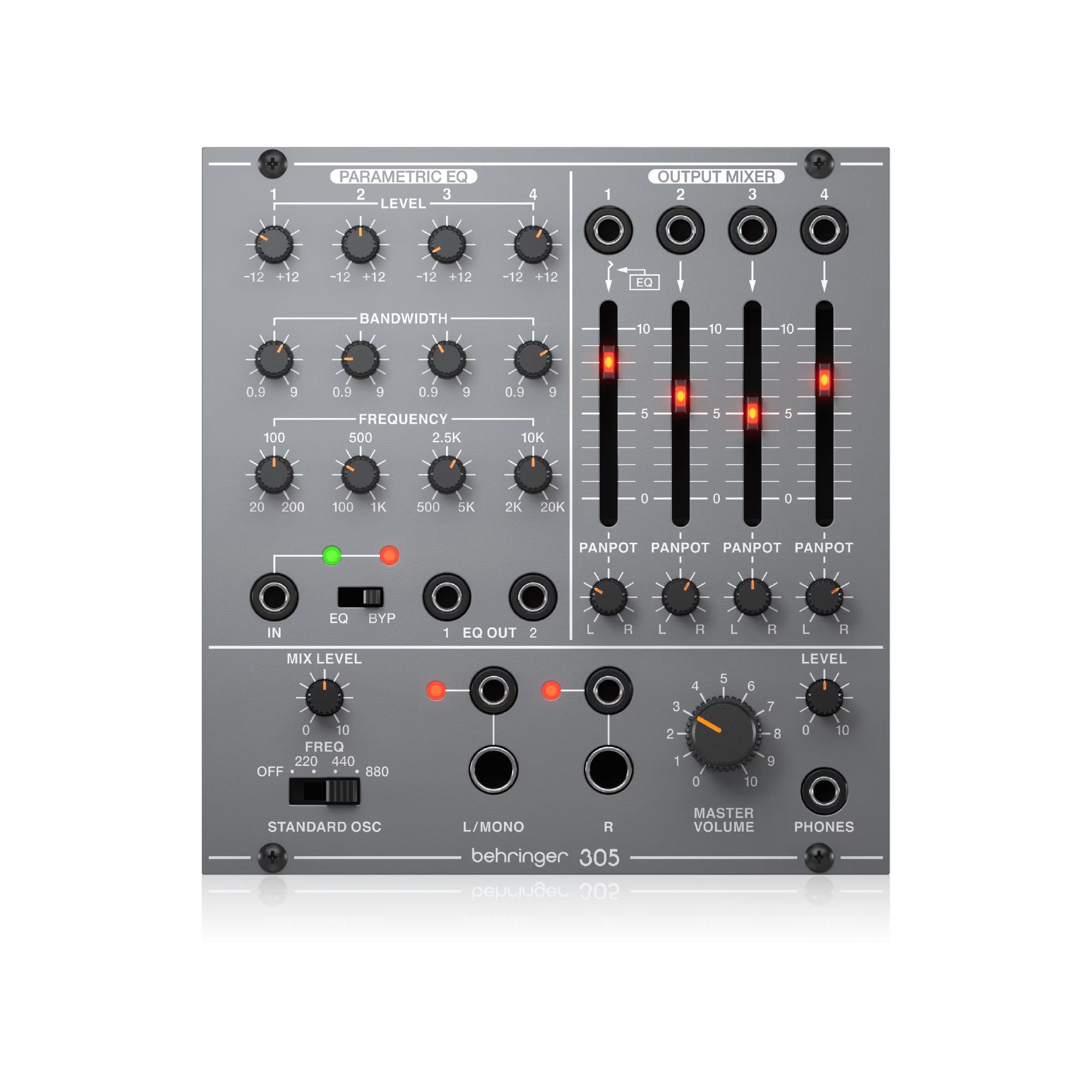 305 EQ/MIXER/OUTPUT