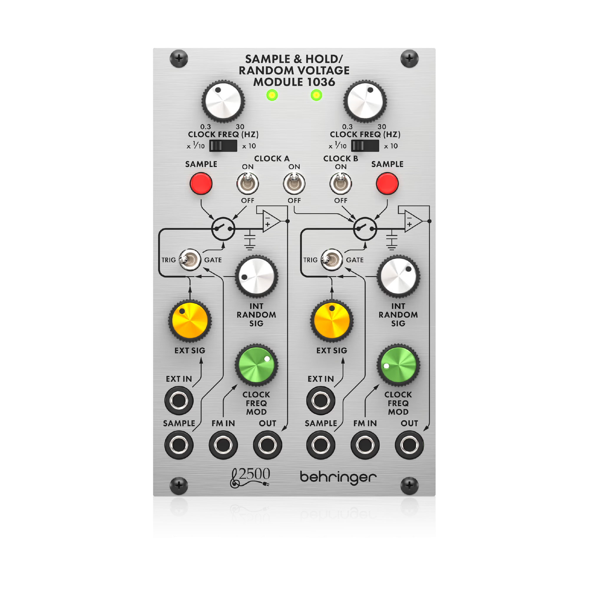 SAMPLE&HOLD/RANDOM VOLTAGE MODULE 1036
