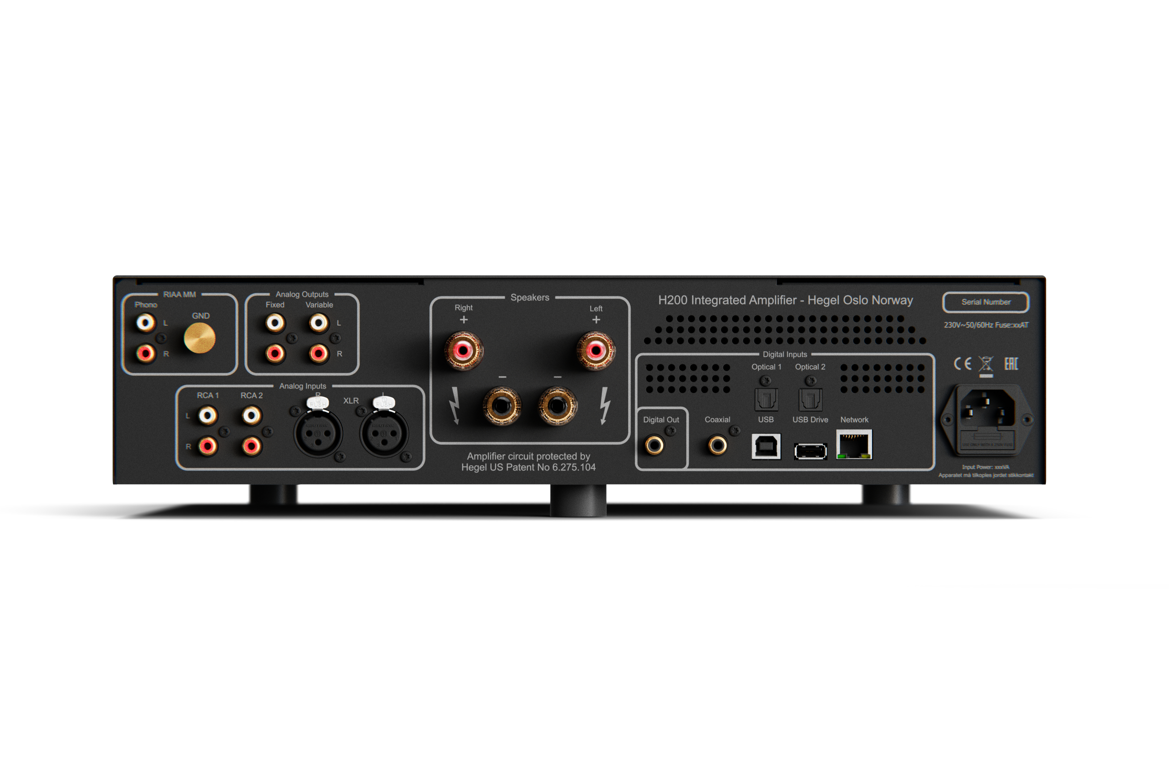 HEGEL H200 Back