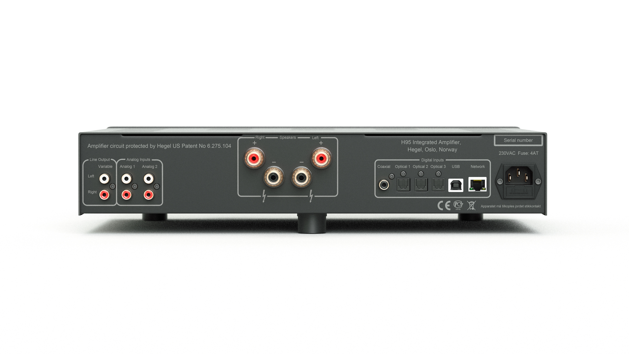 HEGEL H95 リアパネル