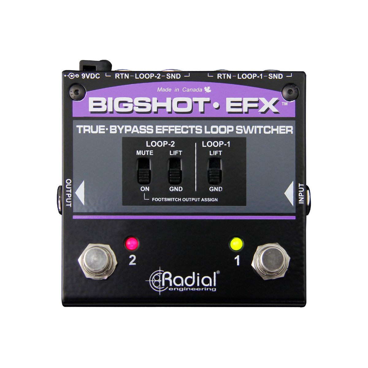 Radial Engineering エフェクトループスイッチャー BigShot EFX