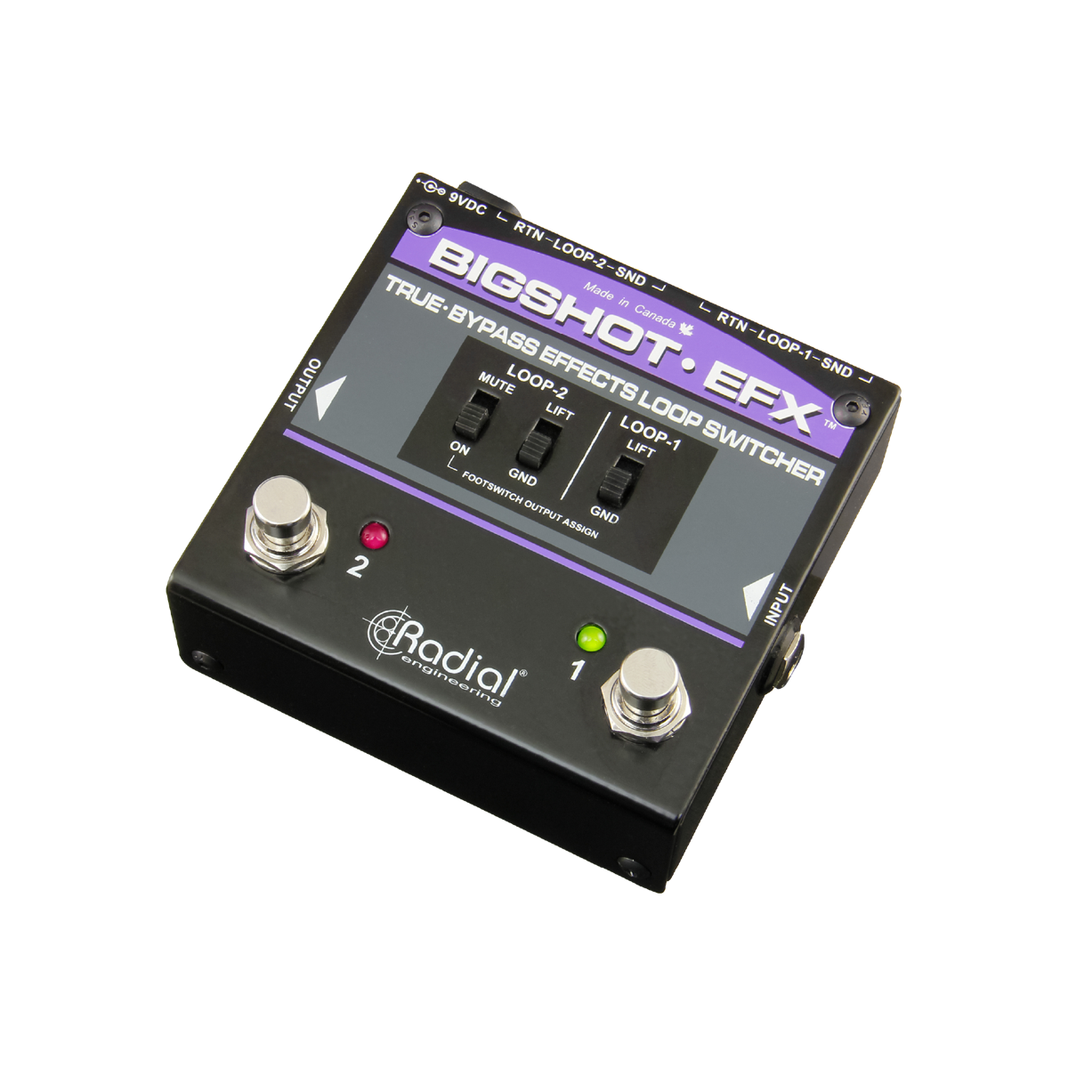 Radial Engineering エフェクトループスイッチャー BigShot EFX