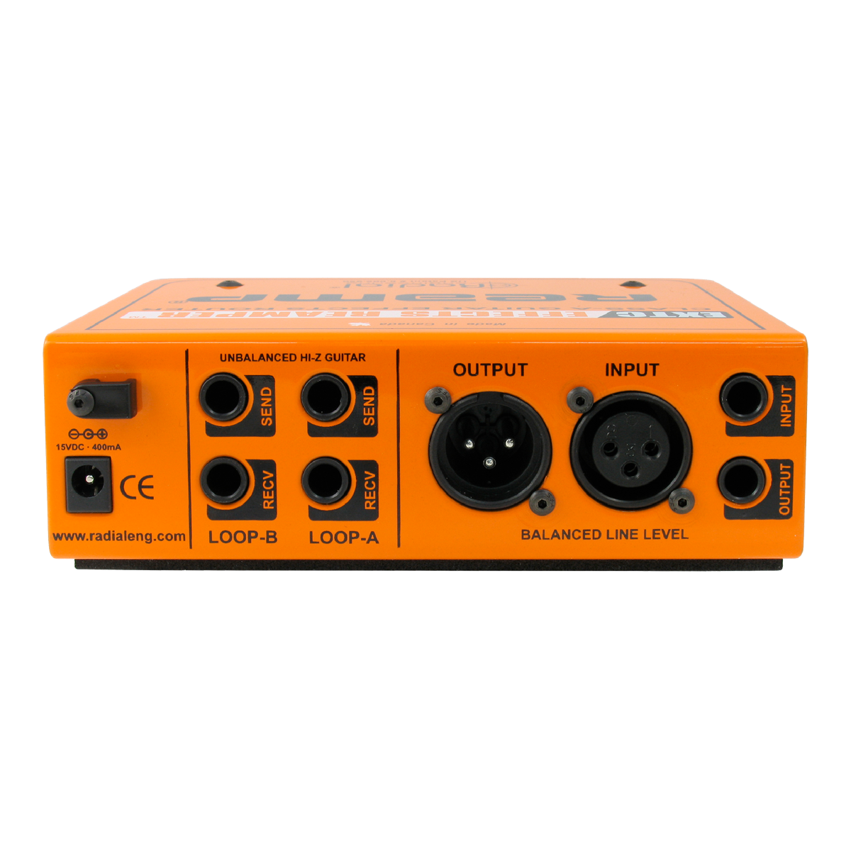 Radial Engineering ギターエフェクト リアンパー EXTC-SA