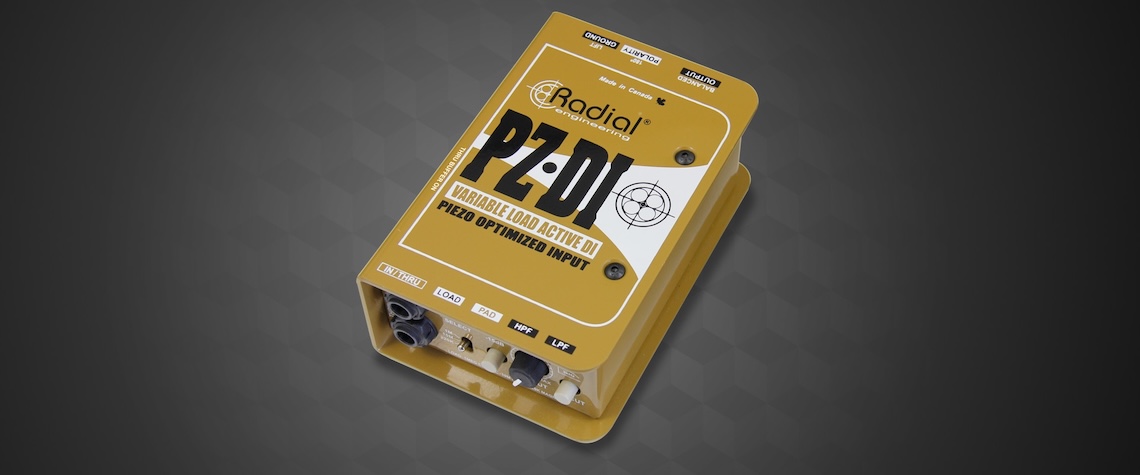（美品）RADIAL PZ-DI ピエゾピックアップ用DI PZ-DI - Radial Engineering