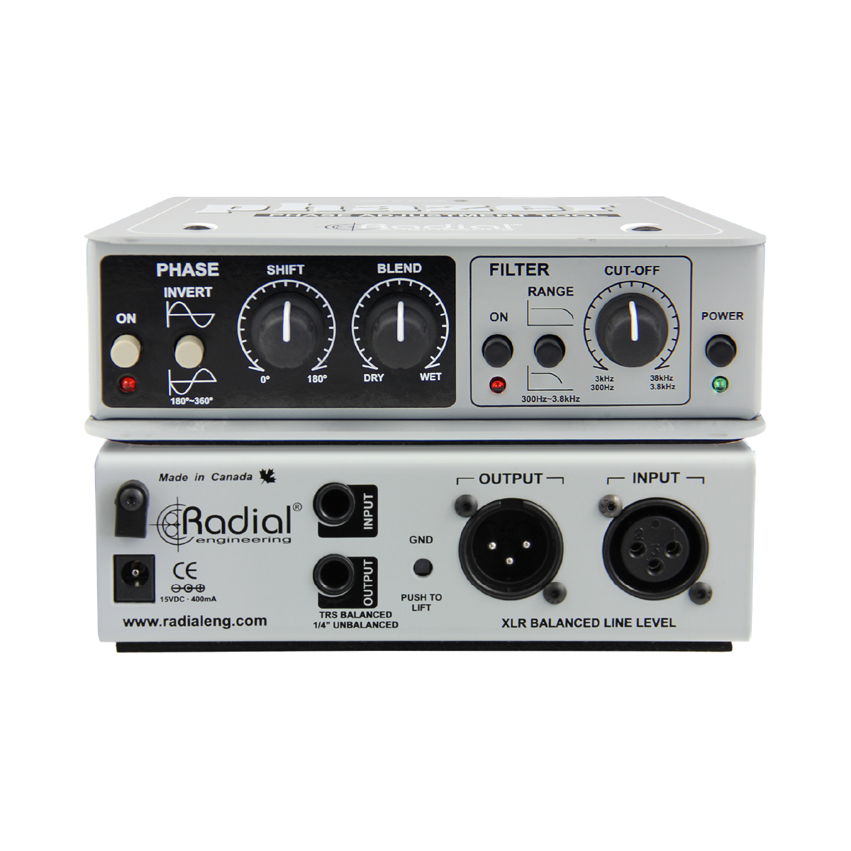Radial Phazer フェーズアライメントツール　国内正規品 Radial Engineering クラスAフェイズアジャスター Phazer - 株式