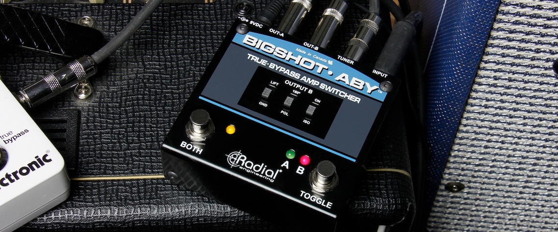 Radial BigShot ABY トゥルーバイパススイッチャー Radial Engineering 2アンプスイッチャー BigShot ABY - 株式