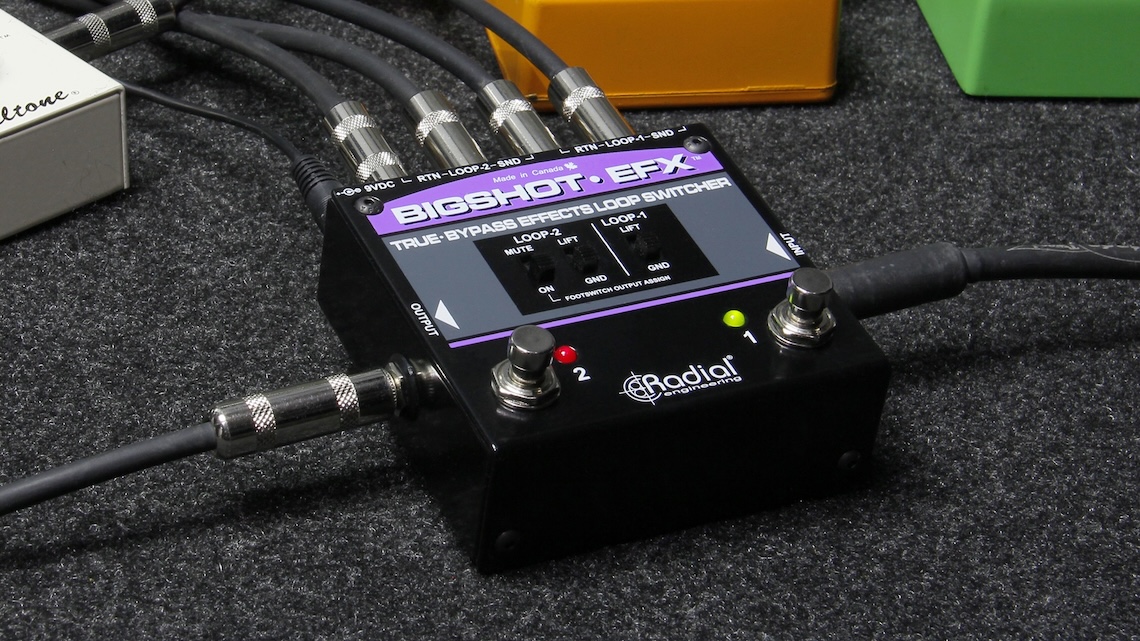 Radial Engineering エフェクトループスイッチャー BigShot EFX