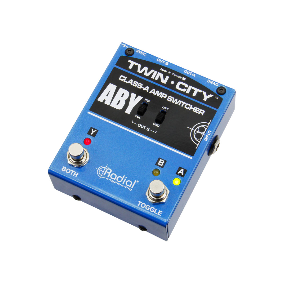 Radial TWIN CITY ABスイッチャー/スプリッター/バッファ Radial Engineering A/B Y アンプスイッチャー Twin City - 株式