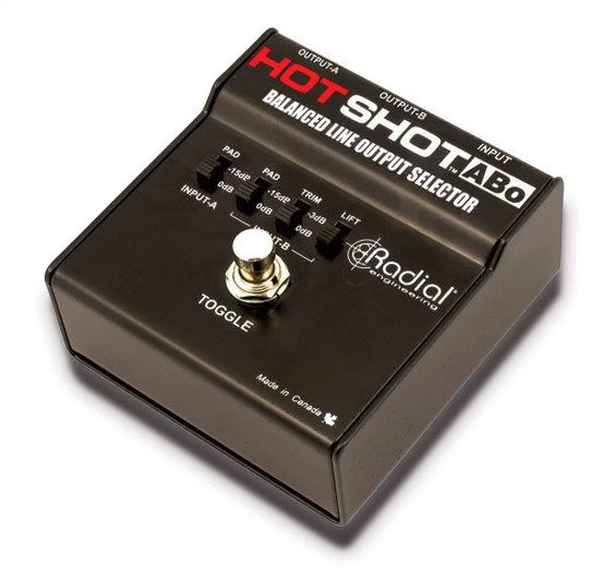 ラディアル Radial HotShot ABo ラインアウトプット セレクター
