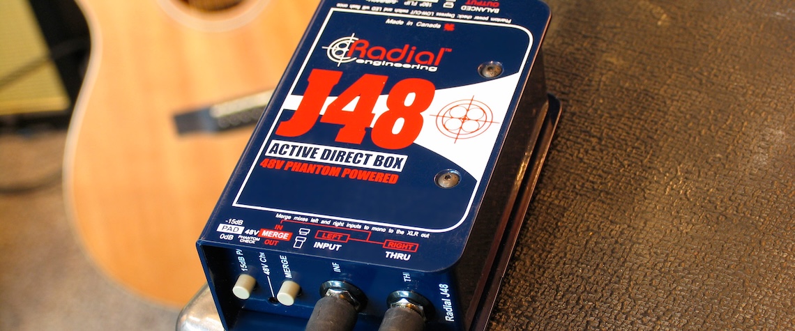 値下げ交渉⭕️使用感あり　Radial J48 Stereo アクティブDI Radial J48 Stereo - Phantom Powered Active Direct Box