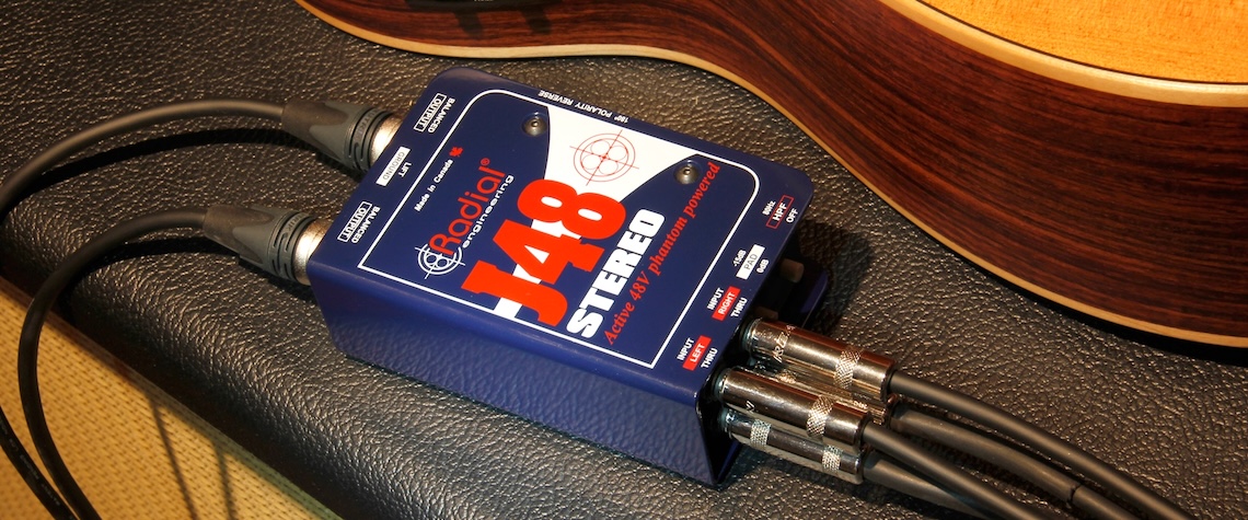 値下げ交渉⭕️使用感あり　Radial J48 Stereo アクティブDI Radial J48 Stereo Active Direct Box | FrontEndAudio.com
