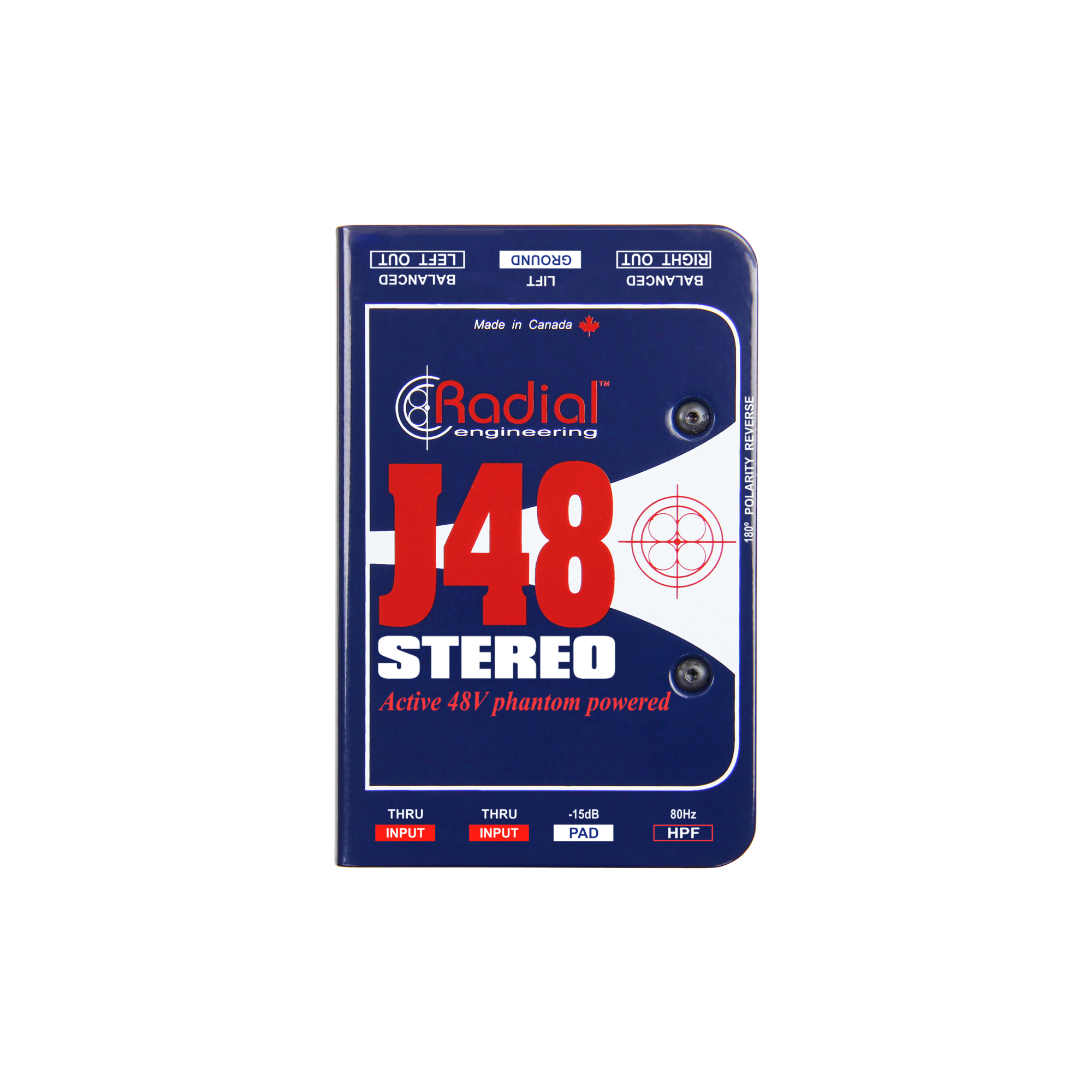 ラディアル Radial J48 Stereo 2chアクティブDI 株式会社エレクトリ