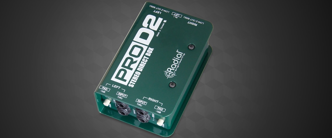 Radial Engineering 2チャンネル パッシブDI ProD2 - 株式会社