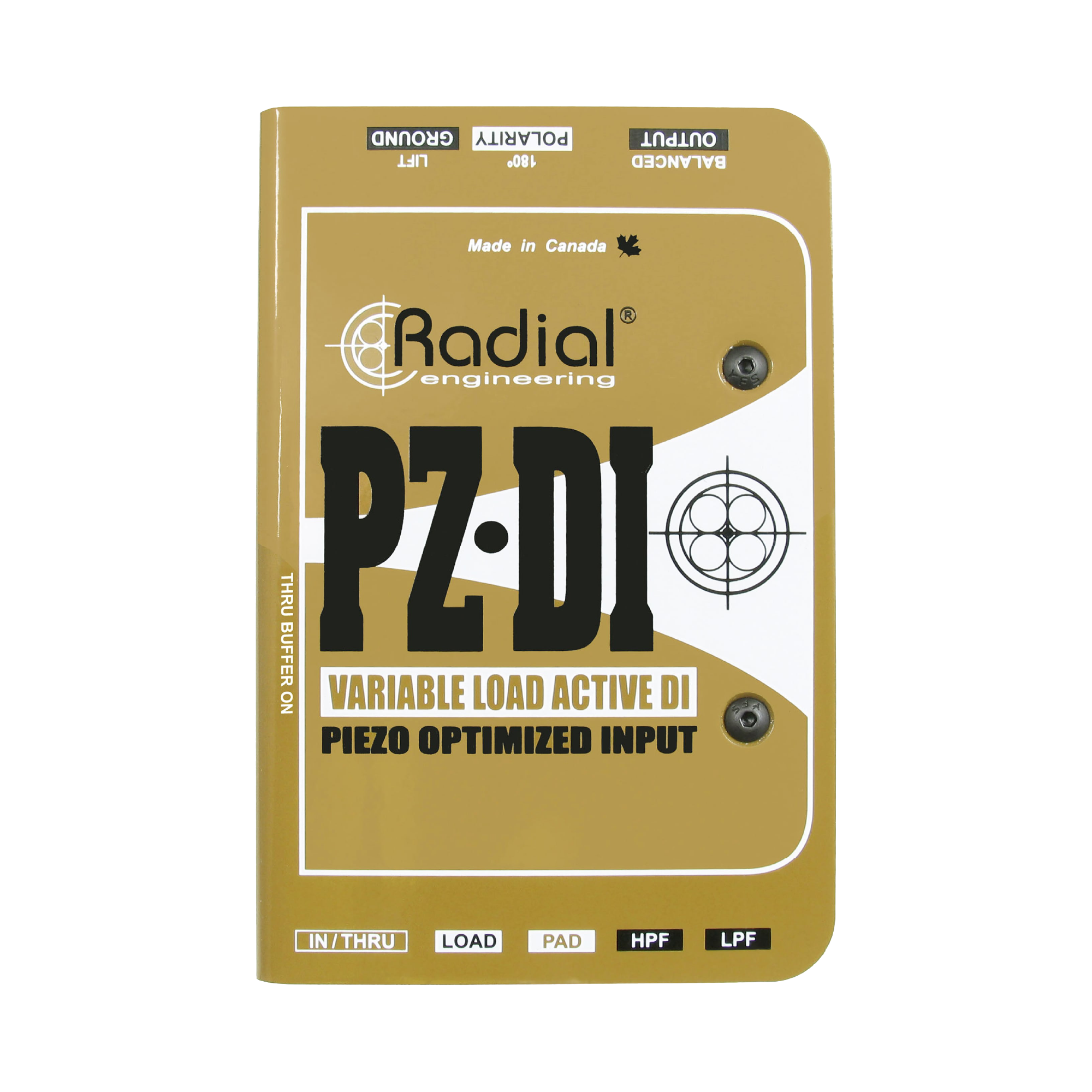 （美品）RADIAL PZ-DI ピエゾピックアップ用DI Radial Engineering ピエゾピックアップ用DI PZ-DI - 株式会社