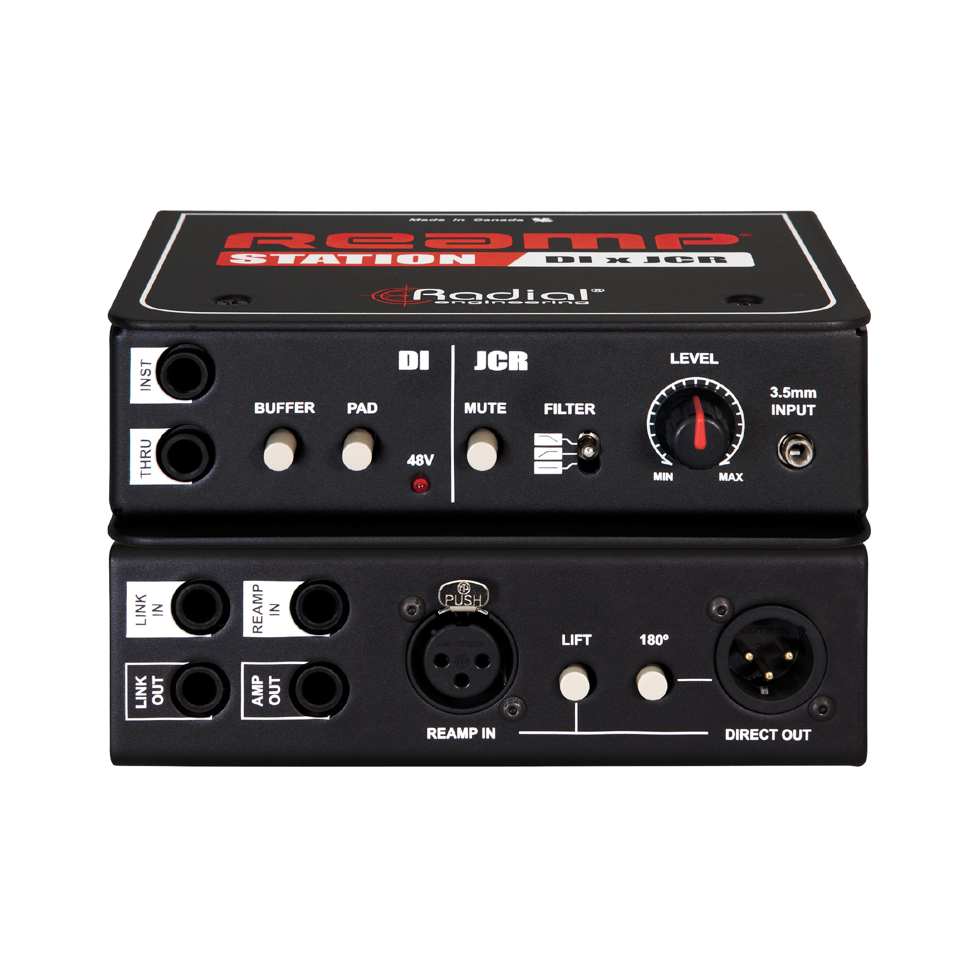 Radial Engineering スタジオ・リアンパー＆ダイレクトボックス