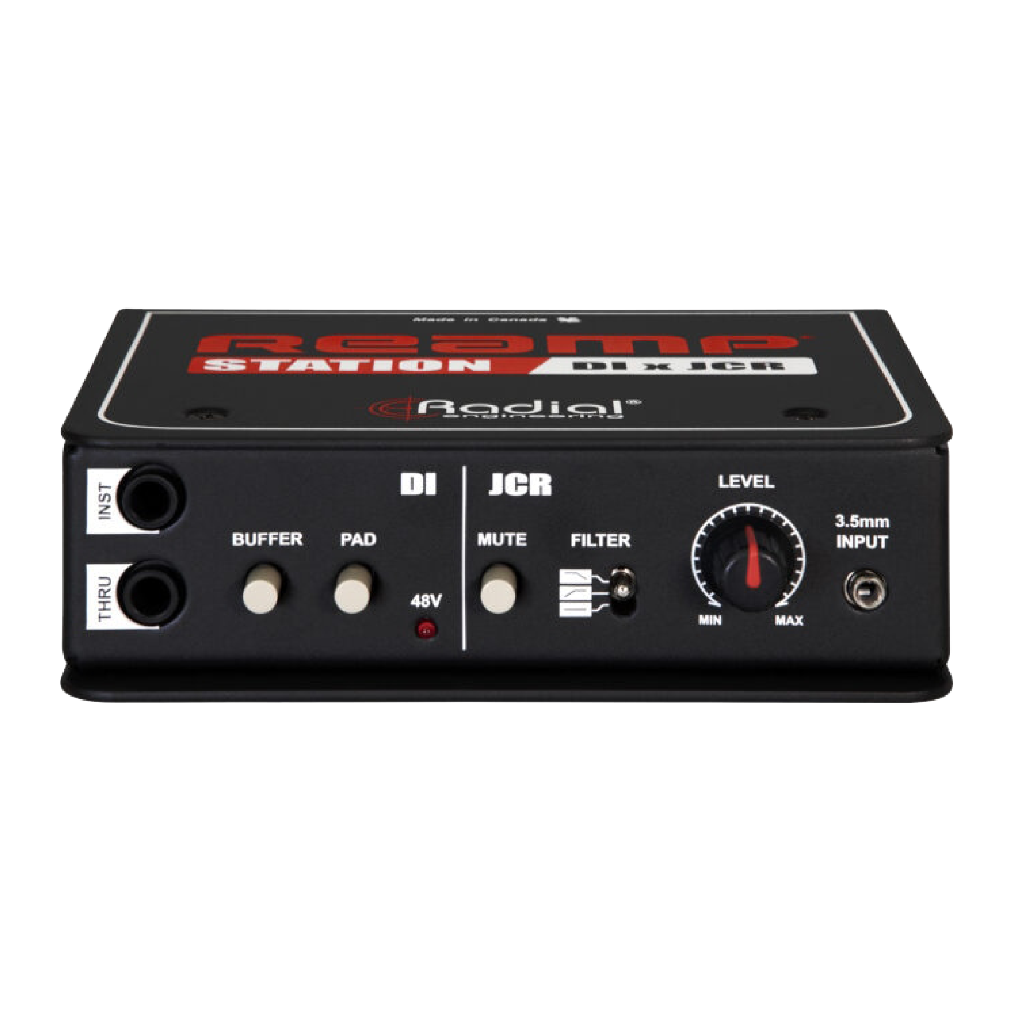 美品✨RADIAL ラジアル Reamp JCR リアンプボックス エフェクター Amazon | Radial ラジアル リアンプ Reamp JCR 【国内正規輸入品