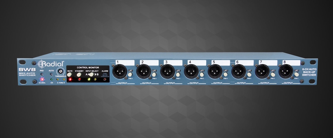 Radial Engineering バッキングトラック オートスイッチャー SW8