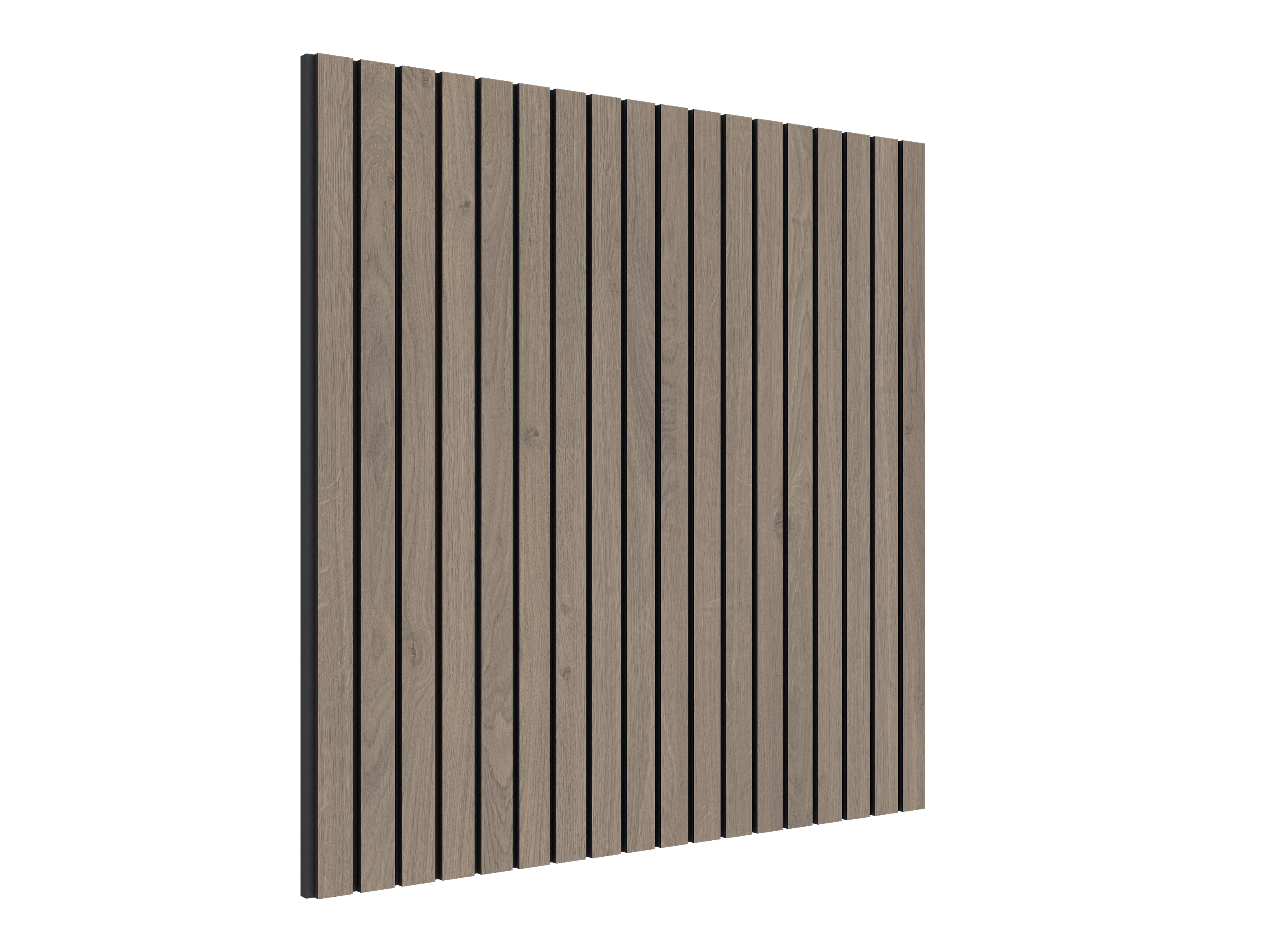 VicStrip Square Brown Oak + Black PET (8枚)