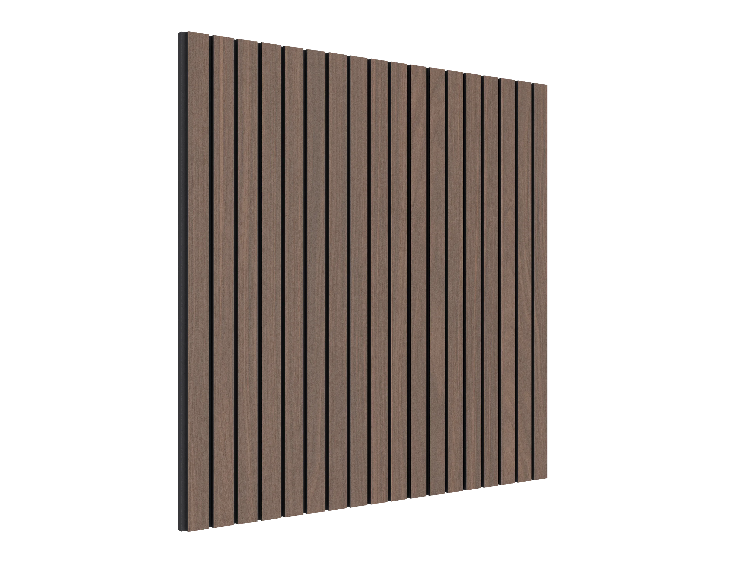 VicStrip Square Dark Walnut + Black PET (8枚)