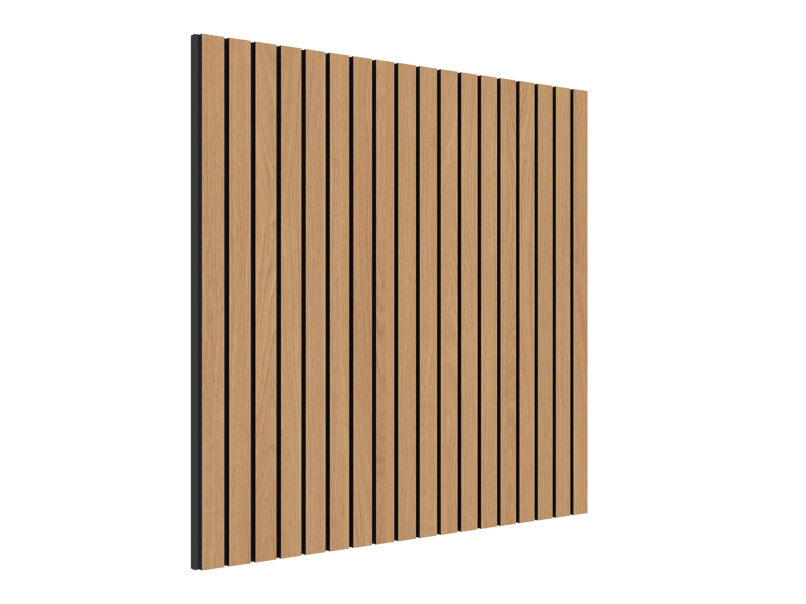 VicStrip Square Natural Oak + Black PET (8枚)