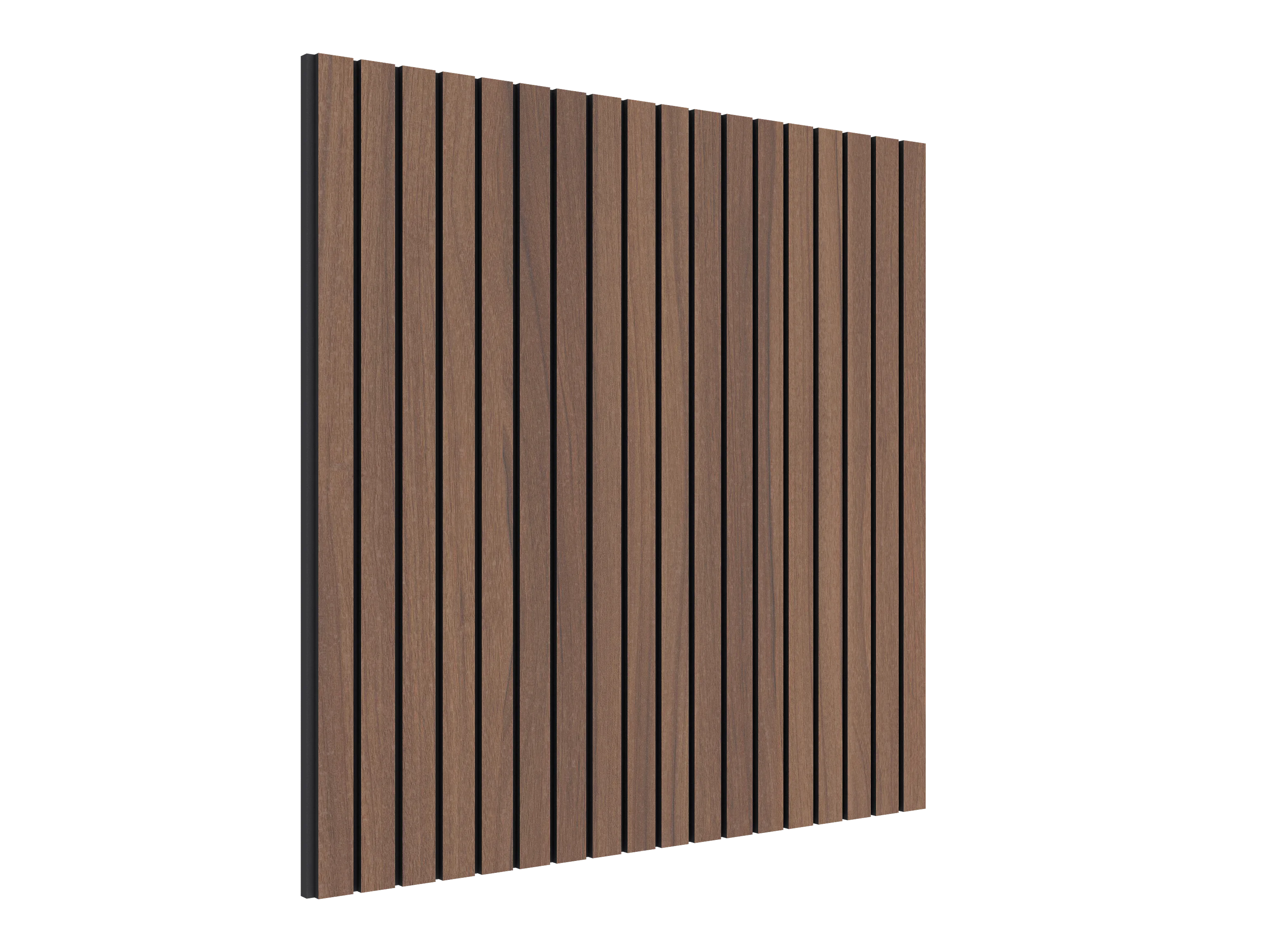 VicStrip Square Natural Walnut + Black PET (8枚)