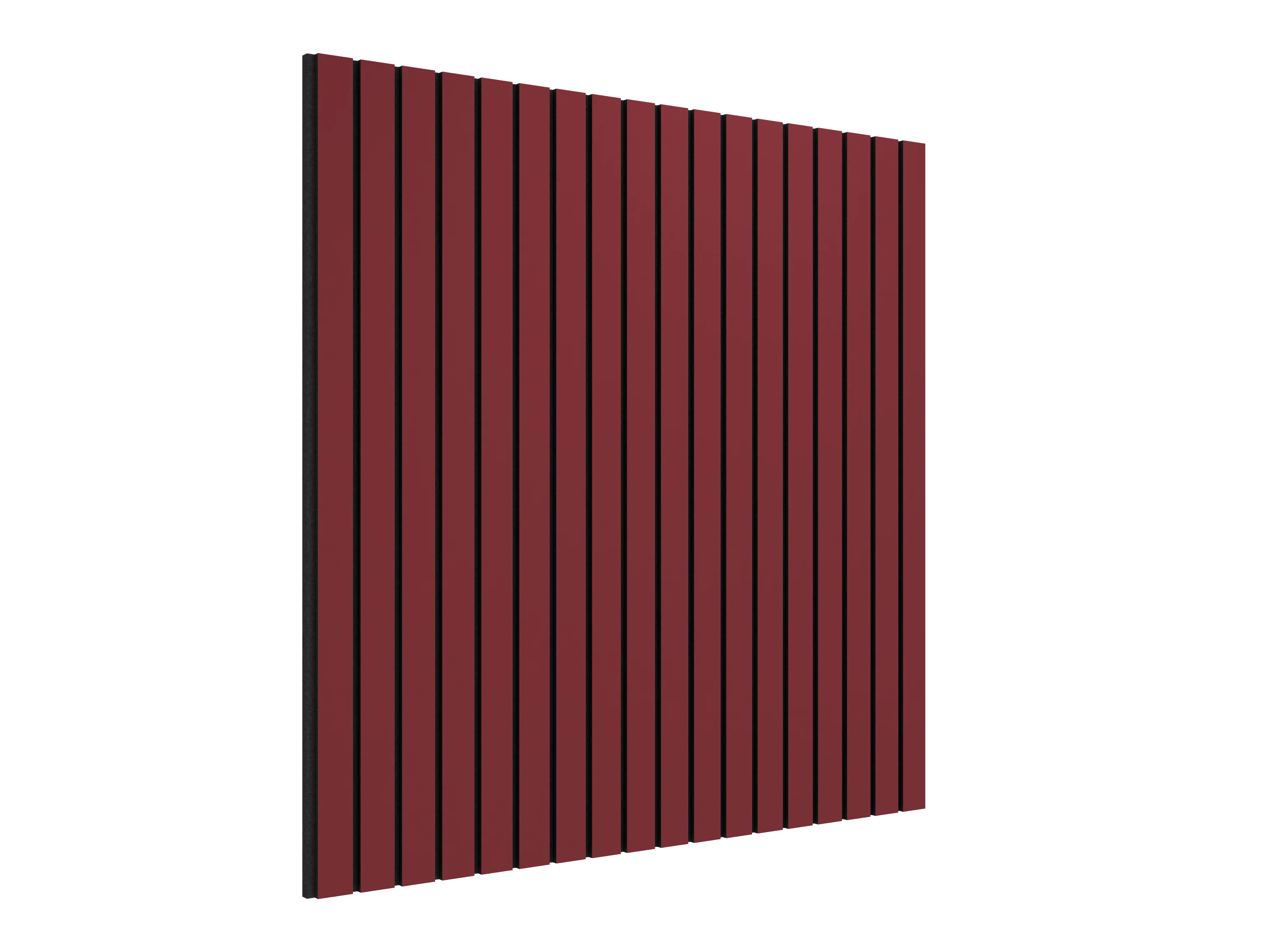 VicStrip Square Garnet Red + Black PET (8枚)