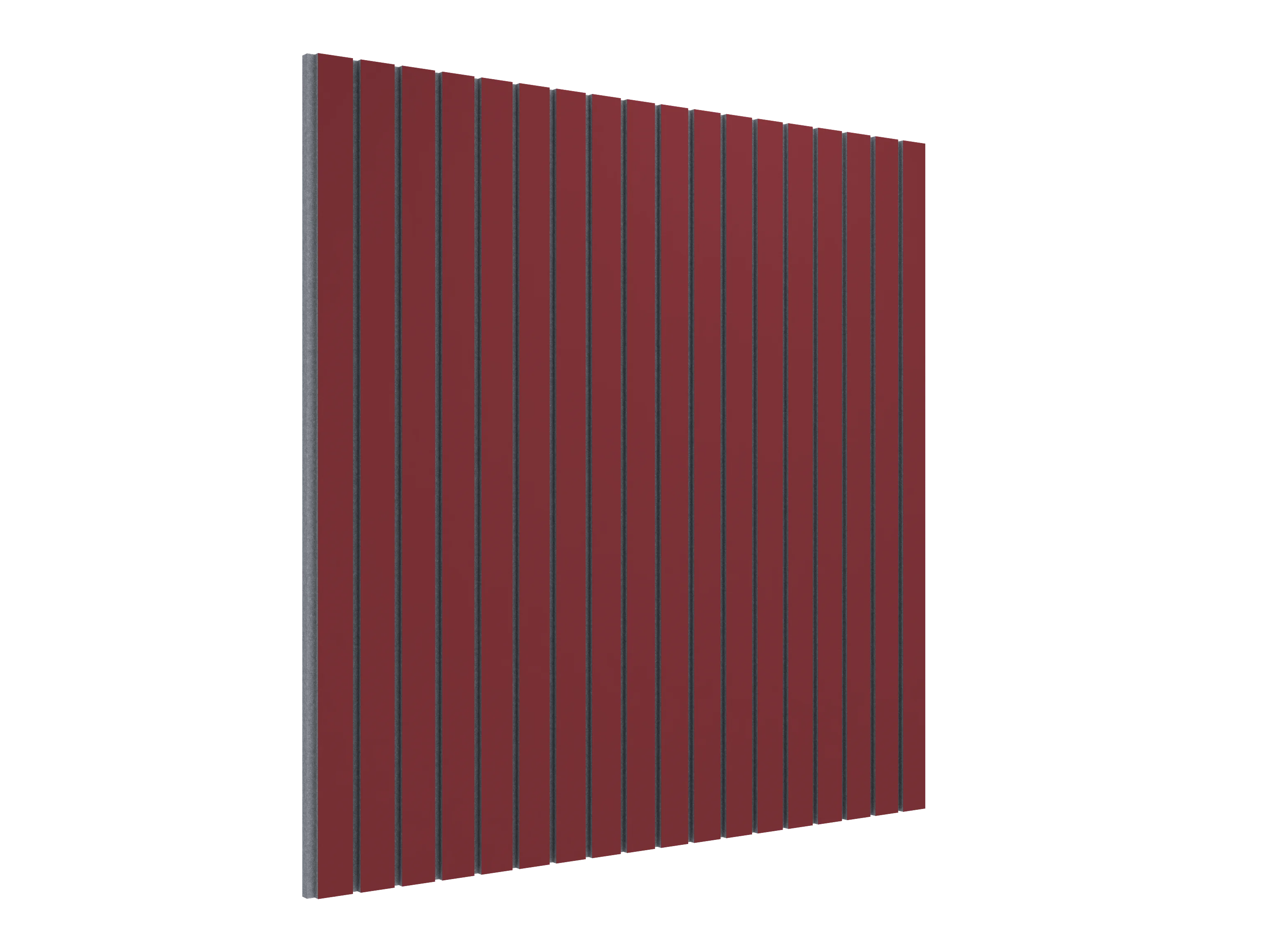 VicStrip Square Garnet Red + Grey PET (8枚)